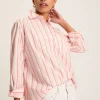 Amilla Pink/White Cotton Shirt
