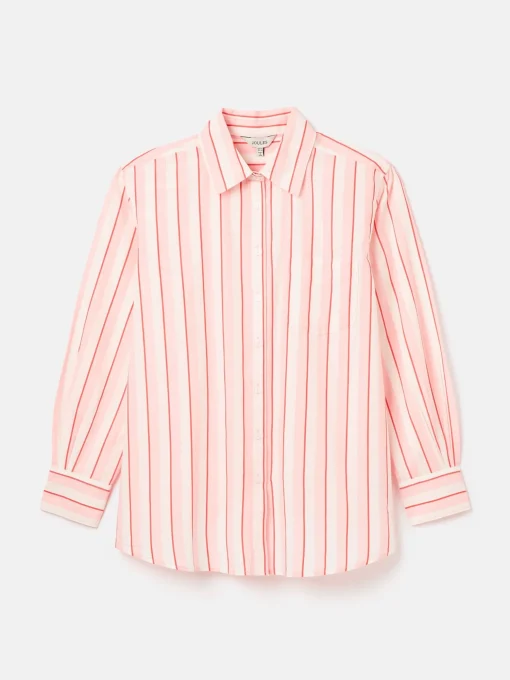 Amilla Pink/White Cotton Shirt