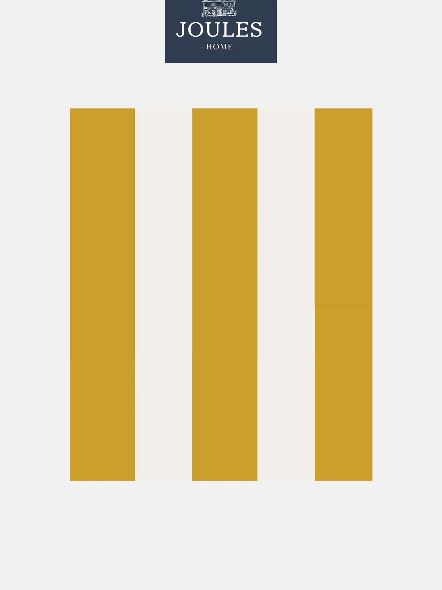 Antique Gold Harborough Stripe 10M Wallpaper