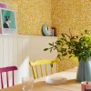 Antique Gold Twilight Ditsy 10M Wallpaper