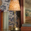 Apsley Gold Print Rechargable LED Lamp