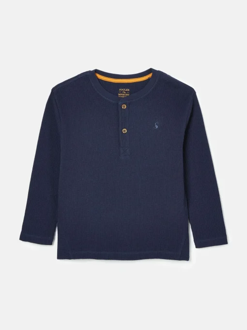 Arthur Blue Henley Top