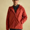 Ayston Orange Lightweight Waterproof Coat
