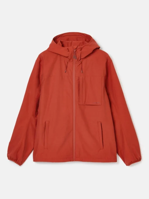Ayston Orange Lightweight Waterproof Coat
