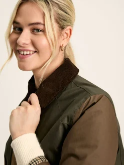 Banbury Brown/Khaki Showerproof Dry Wax Coat