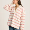 Bayside Coral/White Cotton Deck Shirt