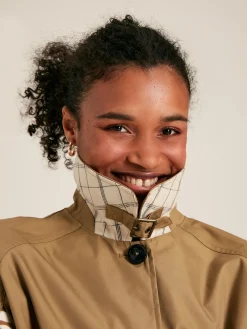 Bibury Tan Brown Waterproof Cape Coat