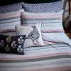 Black Bohemian Stripe Cover Set