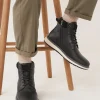Black Leather Boots
