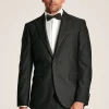 Black Slim Fit Tuxedo Suit Jacket