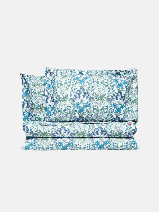 Blue Arts And Crafts Cover Set