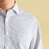 Blue Check Cotton Shirt