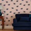Blush Pink Guinea Fowl 10M Wallpaper