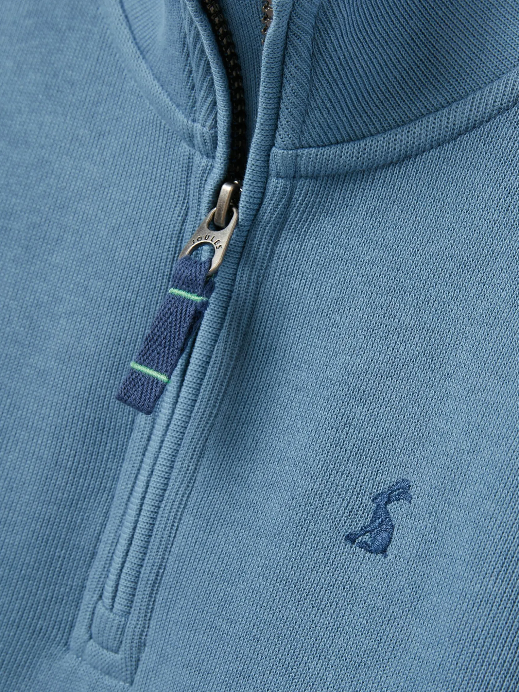 Boys' Alistair Blue Boys' Quarter Zip Sweatshirt