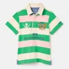 Boys' Tournament Green Rugby Jersey Polo Shirt