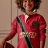 Boys' Tournament Red Rugby Shirt