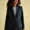 Bramble Navy Blue Tweed Blazer