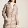 Bramley Pearl Showerproof Long Packable Padded Coat