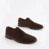 Brown Suede Derby