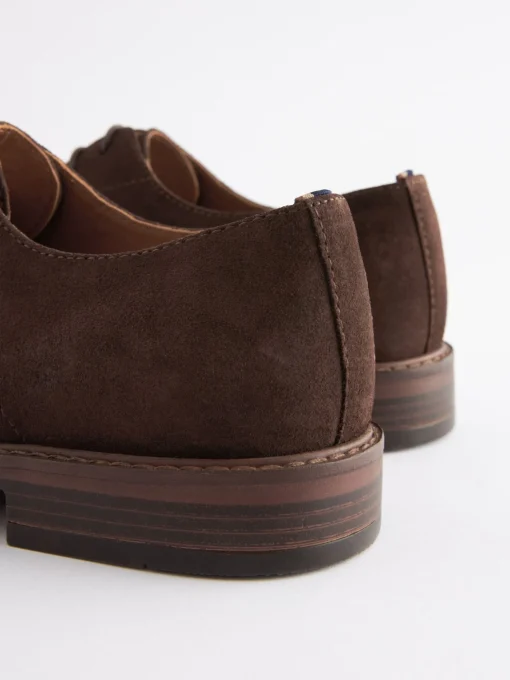 Brown Suede Derby