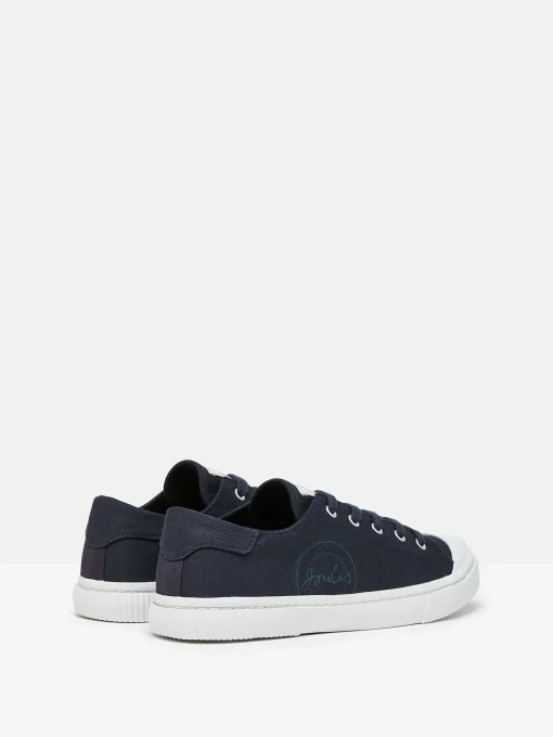 Coast Navy Blue Canvas Pumps