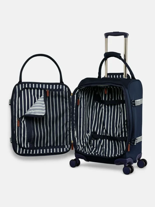Coast Navy Cabin 4 Wheel Soft Suitcase