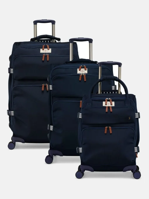 Coast Navy Cabin 4 Wheel Soft Suitcase