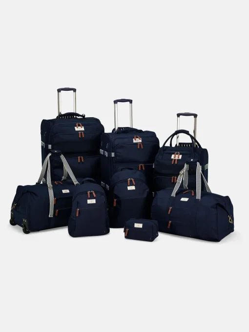 Coast Navy Cabin 4 Wheel Soft Suitcase