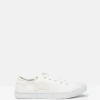 Coast White Canvas Pumps