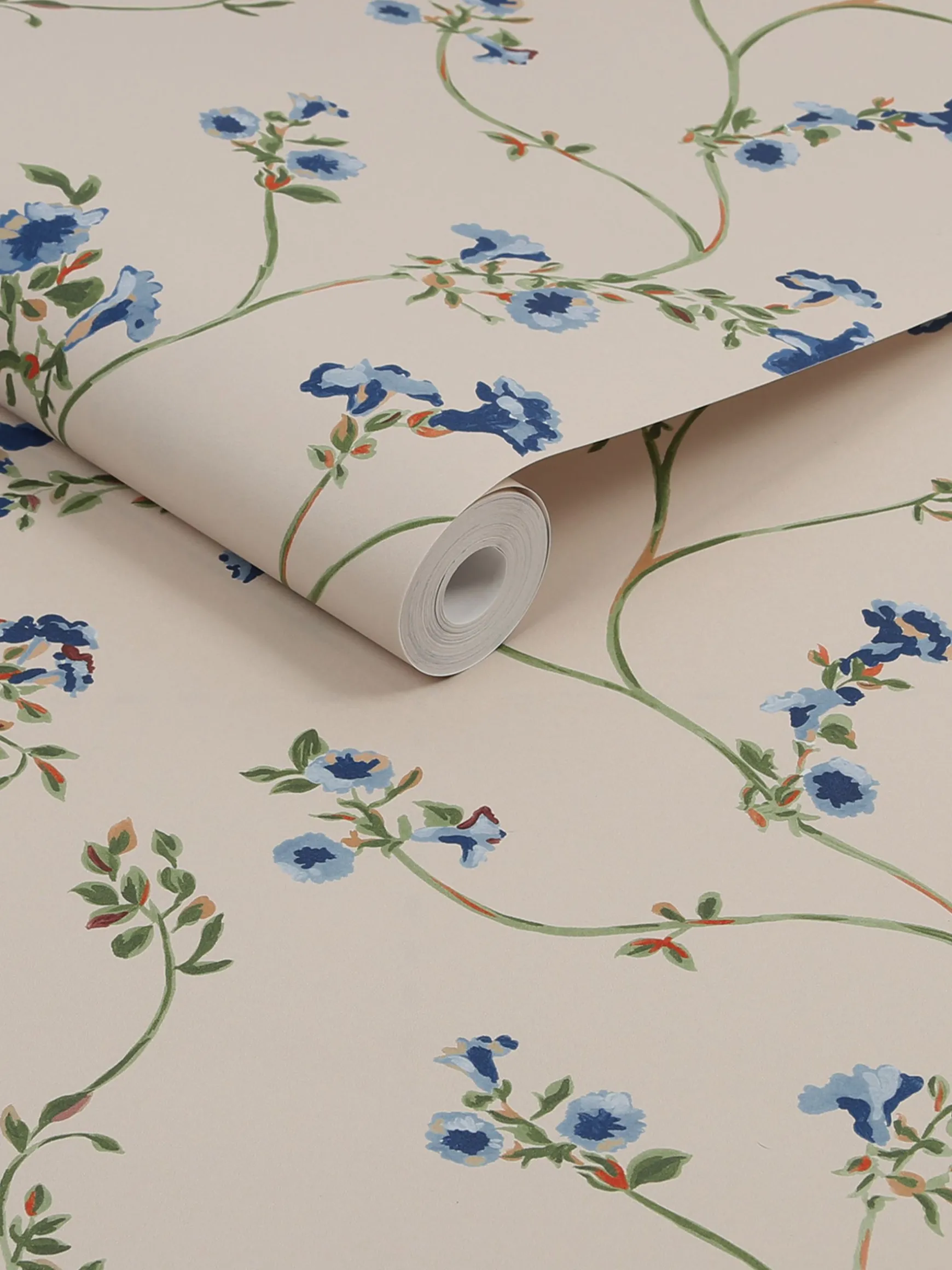 Cream Robey Cottage Floral 10M Wallpaper