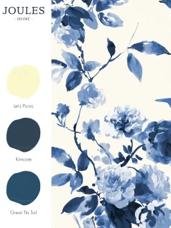 Creme Boho Bloom 10M Wallpaper