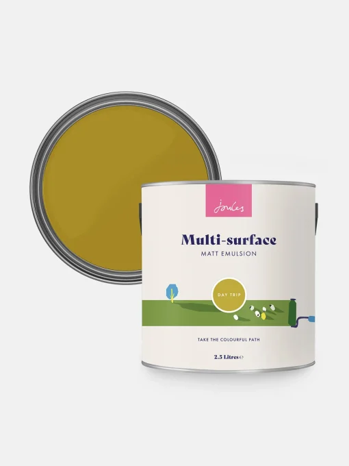 Day Trip Golden Yellow Multi Surface Matt Emulsion