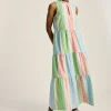 Dolcie Multi Seersucker Maxi Sundress