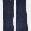 Effie Navy Knitted Gloves