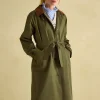 Epwell Green Waterproof Belted Trench Coat