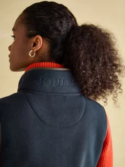 Fairbourne Navy Fleece Gilet