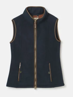 Fairbourne Navy Fleece Gilet