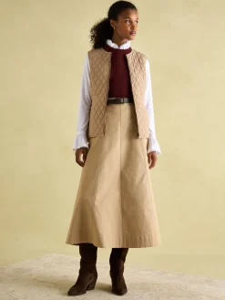 Fieldcoat Luxe Brown Fieldcoat Luxe 3-in-1 Brown Tweed Coat with Removable Quilted Gilet