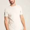 Flynn White Graphic Tee-Graphic Jersey T-Shirt