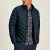 Garrett Navy Blue Showerproof Padded Jacket