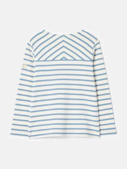 Girls' Harbour Blue Long Sleeve Top
