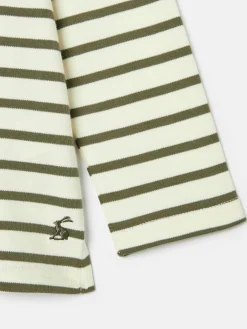 Girls' Harbour Khaki Green Long Sleeve Top