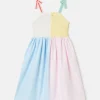 Girls Pretty Picture Multi Colour Sundress