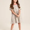 Girls' Skye Multi Print Jersey T-Shirt Dress