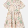 Girls' Sunshine Multi Tiered Woven Dress