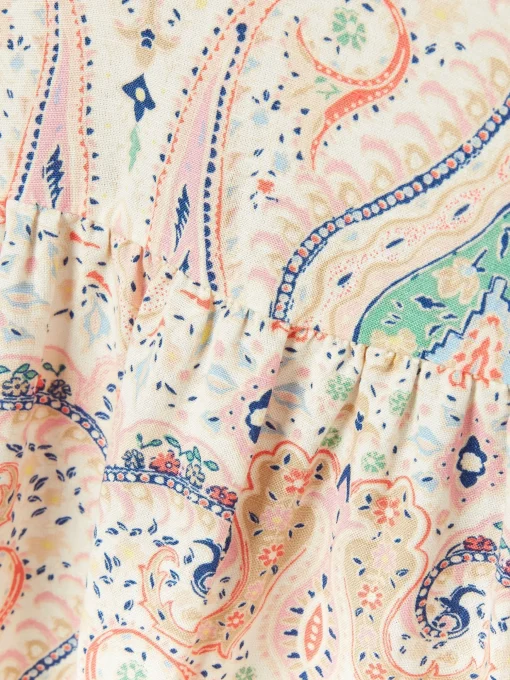 Girls' Sunshine Multi Tiered Woven Dress