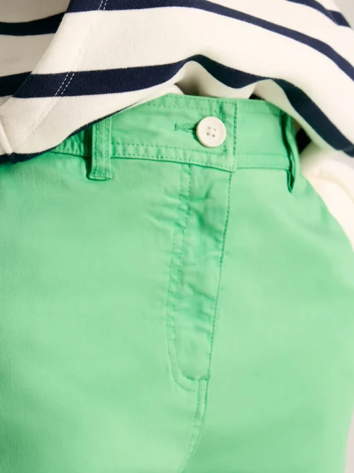 Green Chino Shorts