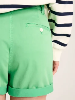 Green Chino Shorts