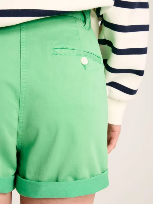 Green Chino Shorts