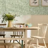 Green Twilight Ditsy 10M Wallpaper